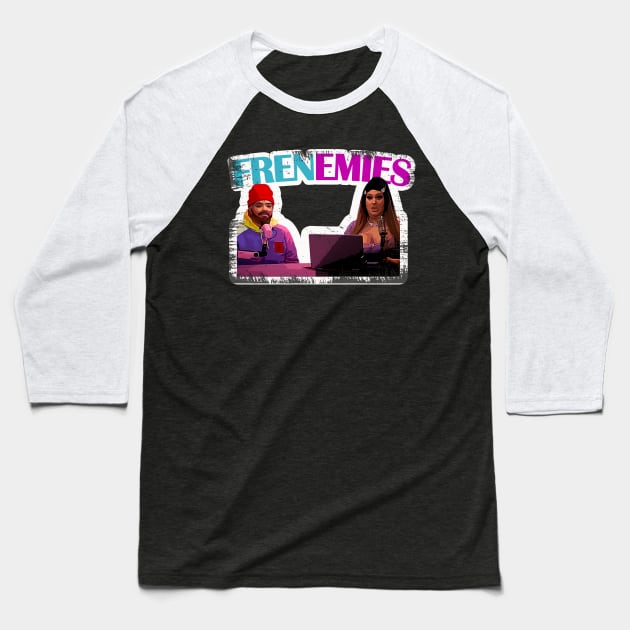 Frenemies Baseball T-Shirt by Calisi